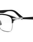 DiorBlackSuitO 24U Shiny Black Browline Eyeglasses