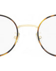 DiorCannageO R1U Gold Round Eyeglasses