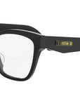 CDiorO S4I Black Cat Eye Eyeglasses