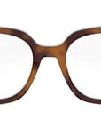 CDiorO S5I Brown Square Eyeglasses
