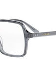 CELINE Thin Grey Square Eyeglasses