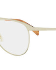 CELINE Metal Gold Pilot Sunglasses
