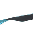 The Flats 897 02 Black Teal Stripes