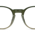 K Logo Green Round Eyeglasses