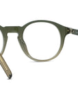 K Logo Green Round Eyeglasses