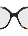 CELINE Thin Tortoise Geometric Eyeglasses