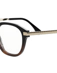 Fendi Essential Havana Pantos Eyeglasses