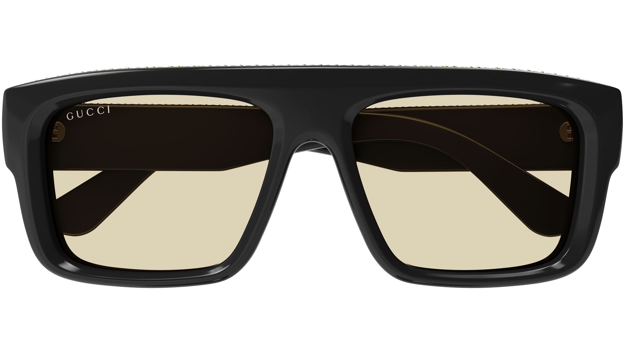 Occhiali da sole Gucci GG1461S 004 Nero Lucido Con Strass – Ottica