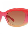 GV Day Red Faded Geometric Sunglasses