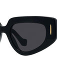 Anagram Black Geometric Sunglasses