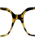 Slim Tortoise Square Eyeglasses