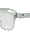 FF Diamonds Green Square Eyeglasses