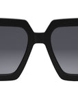 Serpenti Black Geometric Sunglasses