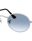 Oval RB3547 003/3F Silver Blue