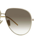 GV Speed Gold Pilot Sunglasses