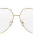 CELINE Metal Gold Pilot Eyeglasses