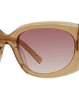 GV Day Brown Geometric Sunglasses