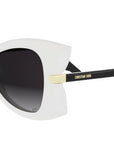 DiorButterfly S1I White Butterfly Sunglasses