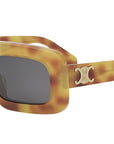 Triomphe Tortoise Rectangle Sunglasses