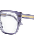 DiorSpiritO S6I Purple Square Eyeglasses