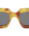 Triomphe Tortoise Rectangle Sunglasses