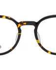 Eugene Havana Round Eyeglasses