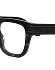 DiorSignatureO S5I Havana Square Eyeglasses