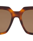 CELINE 3 Dots Havana Geometric Sunglasses