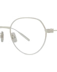 GV Speed Silver Round Eyeglasses