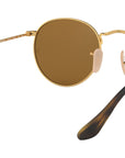 Round Flat Lenses RB3447N gold copper