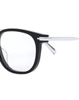 DiorBlackSuitO S8I Black Geometric Eyeglasses