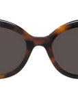 Slim Tortoise Geometric Sunglasses