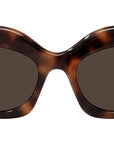 Curvy Tortoise Cat Eye Sunglasses