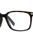DiorBlackSuitO SI Havana Rectangular Eyeglasses