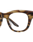 Bridge Brown Square Eyeglasses
