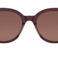 B.zero1 Bordeaux Butterfly Sunglasses