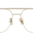 GV Speed Silver Rectangular Eyeglasses