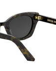 DiorMidnight B2I Havana Cat Eye Sunglasses
