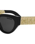 DioRésille B1I Black Cat Eye Sunglasses