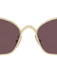 Anagram Gold Cat Eye Sunglasses