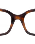 Boke Flower Havana Geometric Eyeglasses
