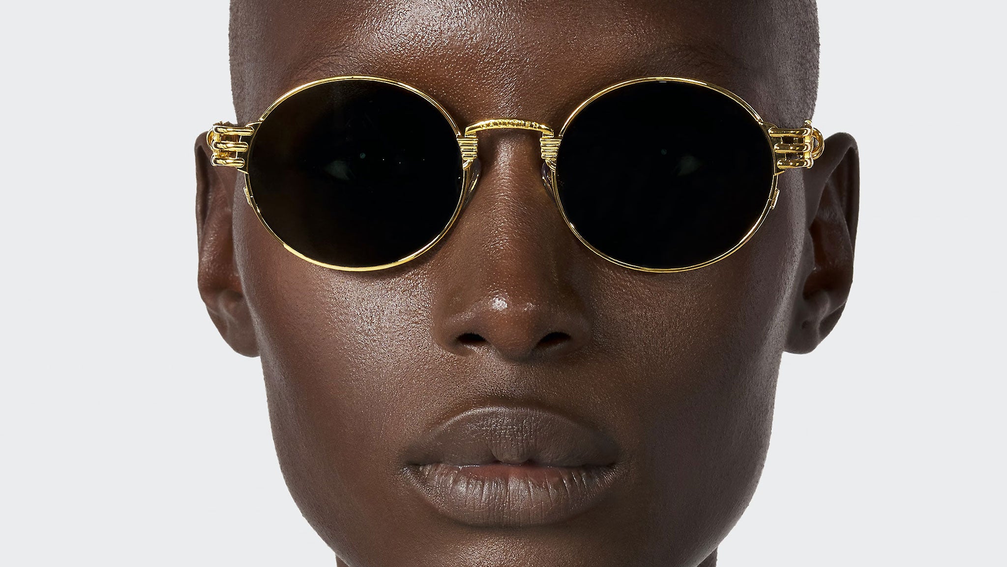 Male Aviator Ottos Jean Paul Gaultier Lapima Otto Black Solid