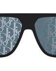 DiorB23 S3I Black Geometric Sunglasses