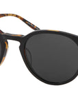 Princeton Black Round Sunglasses