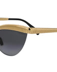 Tubogas Gold Cat Eye Sunglasses