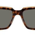 Inverness RB2191 1292B1 havana on transparent brown