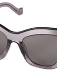 Grey Cat Eye Sunglasses