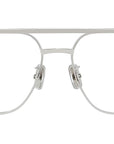 GV Speed Silver Rectangular Eyeglasses
