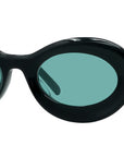 Paula's Ibiza LW40110U 01V Black Oval Sunglasses