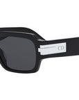 DiorBlackSuit XL S1I Black Rectangular Sunglasses